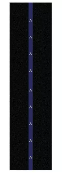 Above A-row Griptape Blue