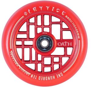 Oath Lattice 110 Wheel Red