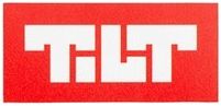 Tilt Block Sticker Red