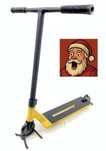 UrbanArtt Champ "L" Scooter Yellow Black