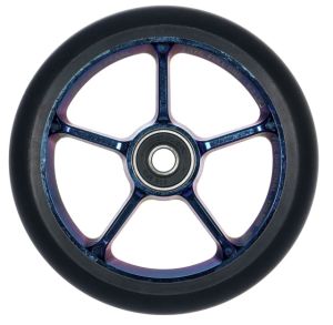 Black Pearl Simple V3 110 Wheel Chrome Blue