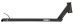 Daska UrbanArtt Bone Remastered 6.3 x 23 Black