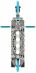 Freestyle romobil CORE CL1 Mini Chrome Teal