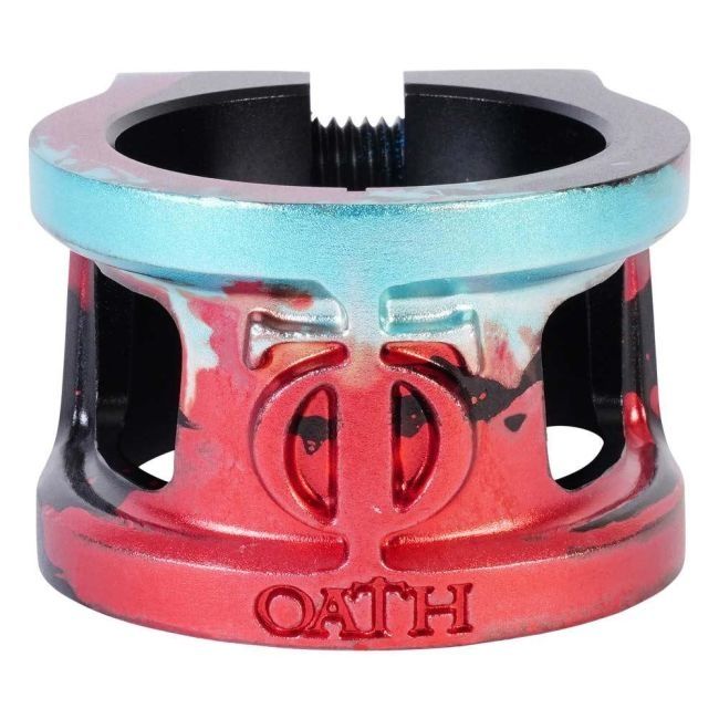 Obujmica Oath Cage V2 Black Teal Red