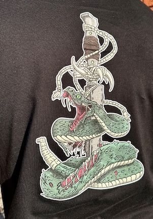 Majica kratkih rukava Maty Pekárek Snake