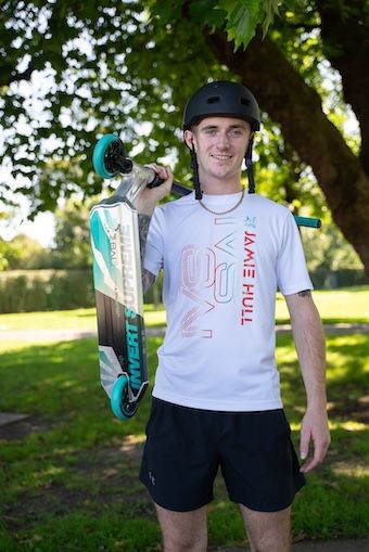 Freestyle romobil IVS Journey 3 Jamie Hull Raw Teal