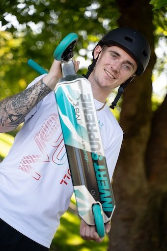 Freestyle romobil IVS Journey 3 Jamie Hull Raw Teal
