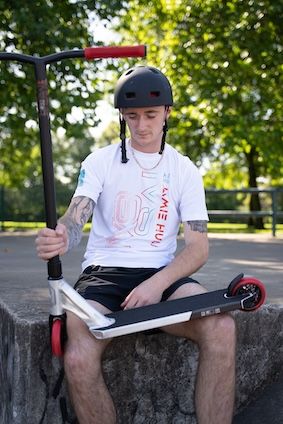 Freestyle romobil IVS Journey 3 Jamie Hull Raw Red