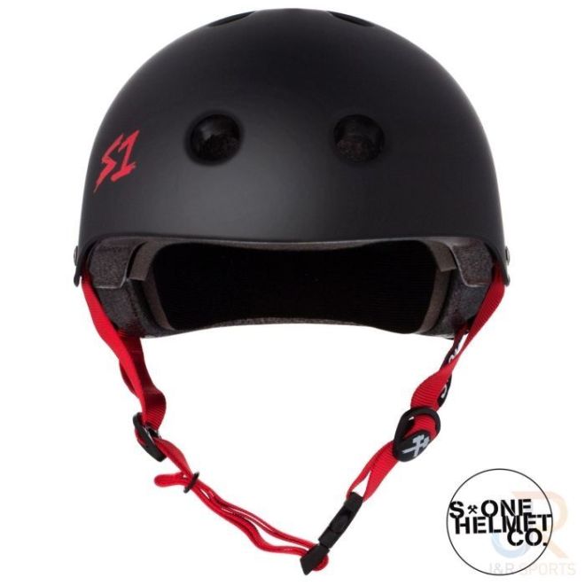 Kaciga S-One Lifer Matt Black Red
