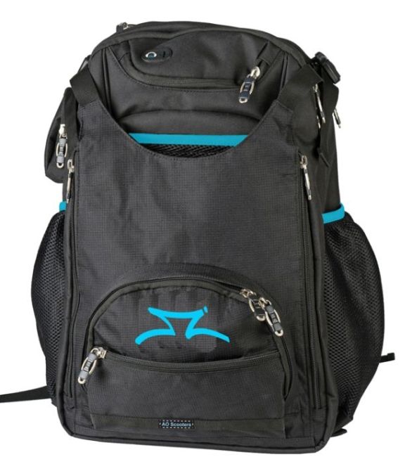 Ruksak AO Transit Backpack Black Teal