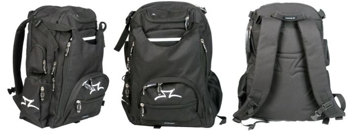 Ruksak AO Transit Backpack Black White