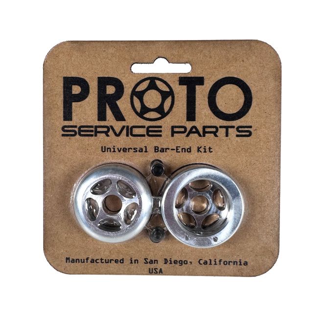 Proto Orbit Bar Ends Silver