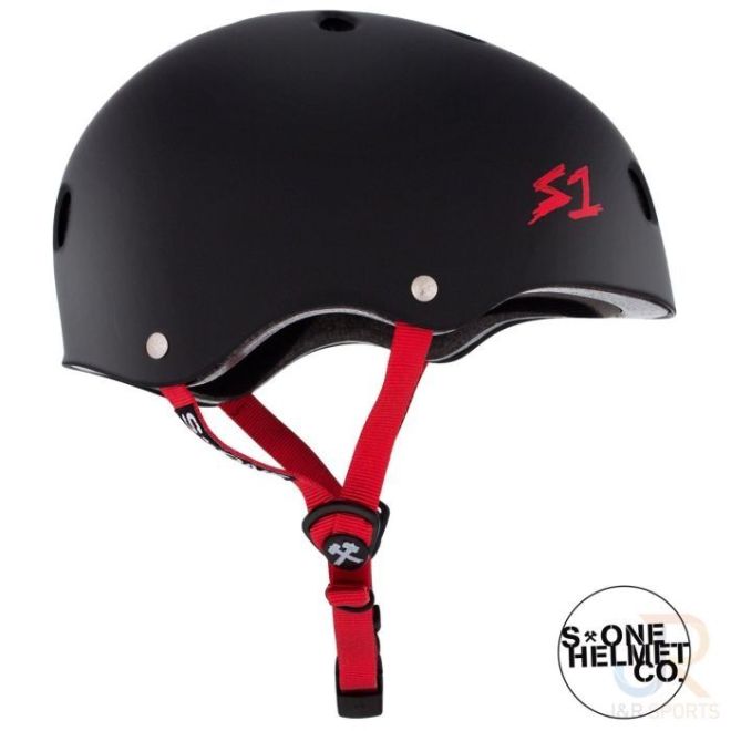 Kaciga S-One Lifer Matt Black Red
