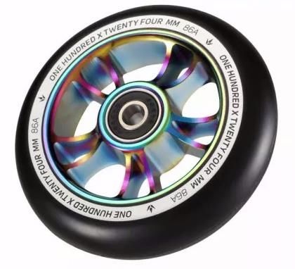 Kotač Blunt 10 Spokes 100 Oil Slick Black