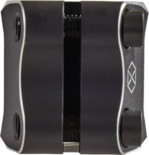 Double Obujmica Native Orca Black Silver