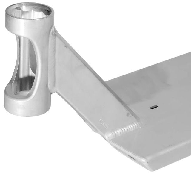 Daska North Unity 7 x 23 Matte Silver