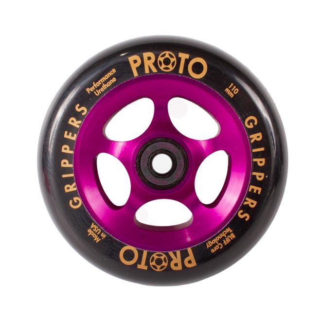 Kotač PROTO Gripper 110 Black on Purple