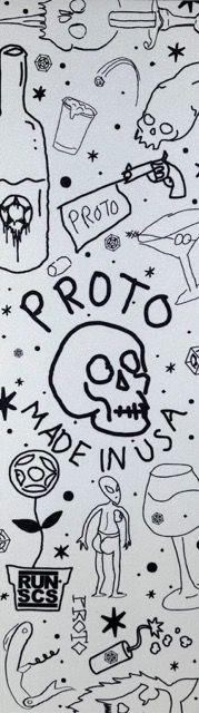 PROTO Zuaso 7" SD Griptape White