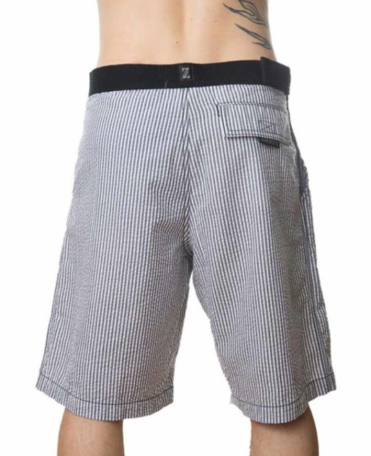 Kratke hlače JIMMY´Z Seersucker Shorts Blue