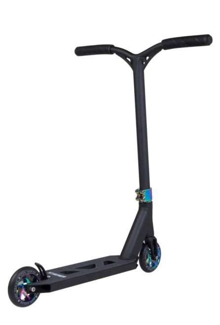 Striker Lux Youth Scooter Black Rainbow