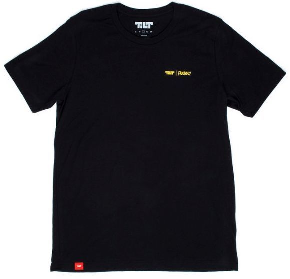 Majica kratkih rukava Tilt x Friendly Black